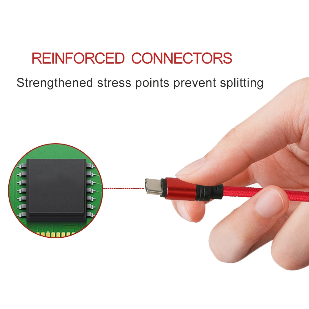 Wholesales Factory nylon braided usb cable charging type c USB cable - ANKUX.COM