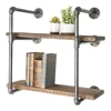 /product-detail/rustic-wall-mounted-hanging-bookshelf-kitchen-storage-pipe-decor-2-tier-industrial-shelves-vintage-iron-diy-shelving-mj-b1103-62068241420.html