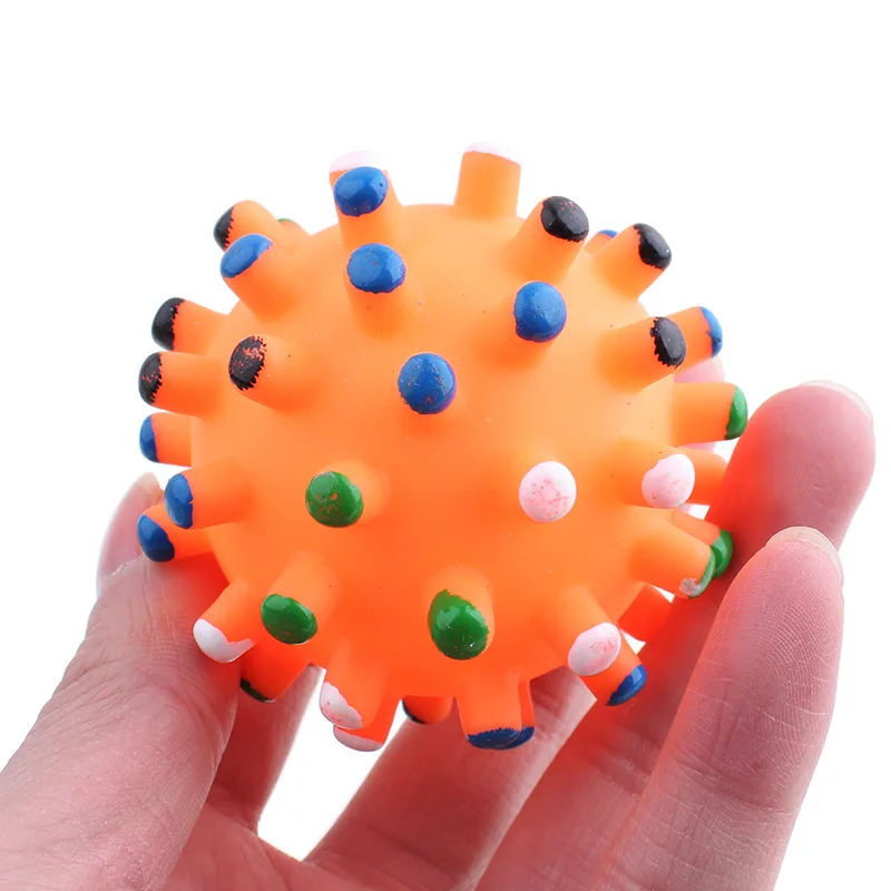 Manufacturers selling pet sound Tangjiao small ball 7CM hot economy