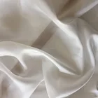Howmay 100% pure silk habutai fabric 8m/m 114cm silk habotai fabric transparent for lining or scarf painting