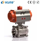 China Pneumatic DN50 2 Inch Stainless Steel Ball Valve