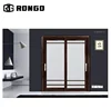 Rongo factory price opaque bathtub glass door walk in bathtub