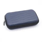 Wholesale Portable custom logo Hard shell business hard disk HDD packing EVA case with zipper