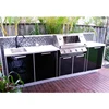 Modular outdoor stainless steel kitchen cabinet making machines