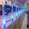 acrylic banister rails, hot sale acrylic baluster with LED lamp