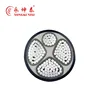 600/1000V Aluminum / Aluminum alloy conductor PVC/PE/XLPE insulated two three four core aerial bundle cable