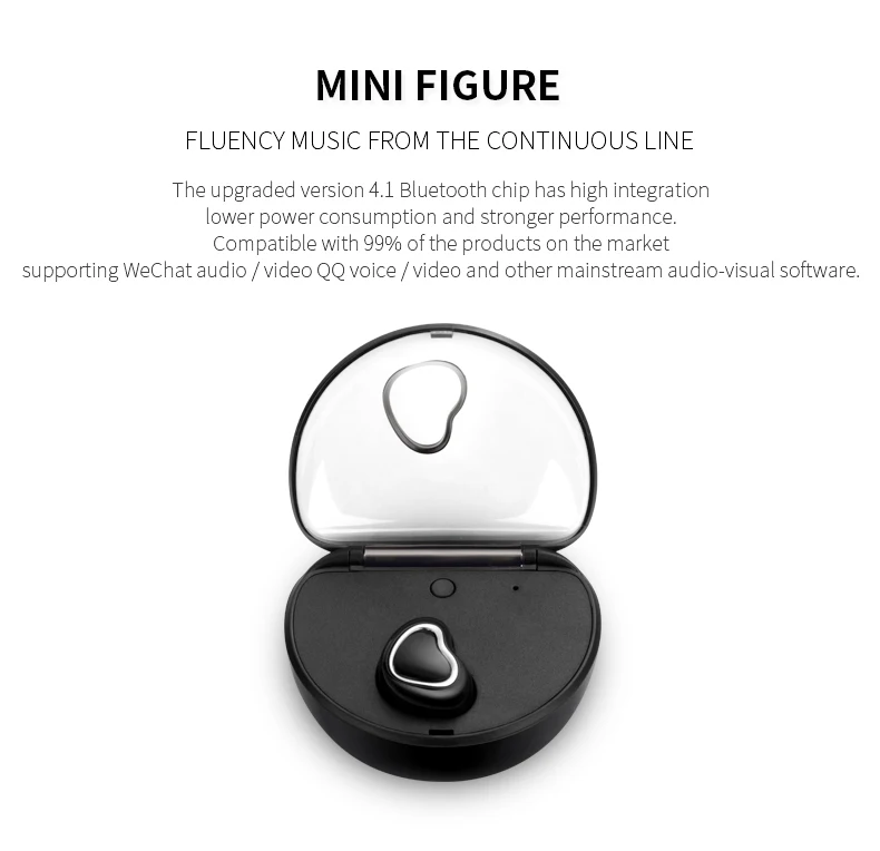 TWS Minimalist In-Ear Hidden Ear Pods - ANKUX.COM