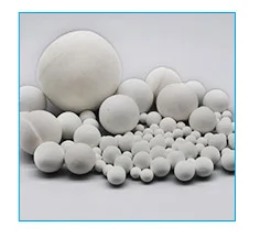 High thermostability 23-26% AL2O3 inert ceramic ball for catalyst support