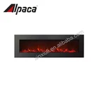 Wall mounted convection led decor flame electric fireplace heater,tv lift led control board decorative electric fireplace