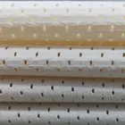 Wholesale 100% polyester mesh fabric net fabric in knitted plain dyed texture fabric for garment