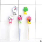 Creative Lovely Toothbrush Rack, PVC Material Toothbrush Holder with suction cup