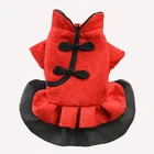 Dog China style princess clothing pet supplies dress spring and summer