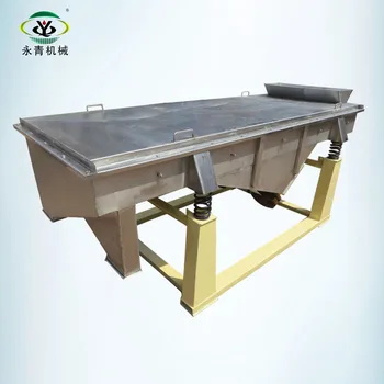 ore linear vibrating screen used for sand gravel sieving classifying filtration