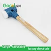 No rebound safe Ash handle hammer,blow hammer with steel and plastic face,ZFT-60