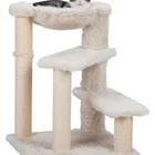 Wholesale large tall cat tree tower deluxe pet condo tower cat scratch tree