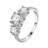 Fashion jewelry designer top quality diamond wedding rings jewelry