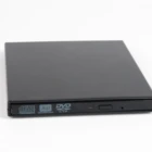 Optical DVD Drive Case USB 2.0 Writer Drive Slim Black External Drive Case For PC