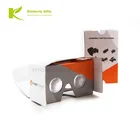 2019 Top Selling Factory Price Hot Custom Carton Google VR Cardboard Games Glasses for Smart Phone
