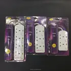 YiWu No.1 extension socket with wire and switch 3 way ups power plug socket