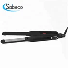 Sabeco pure ceramic temperature control LED display hair straightener hair flat irons for home and salon use