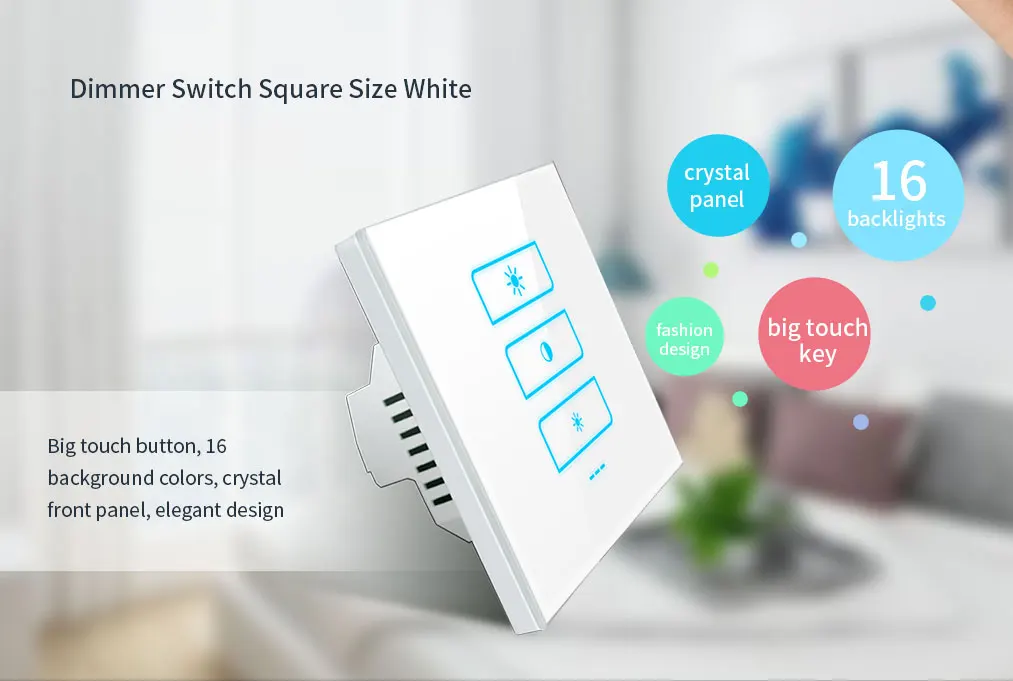 Alexa Google Home dimmable lamp switch Zigbee Smart Switch led Wifi Dimmer Switch Smart Home Dimming Light Remote Controller - ANKUX.COM