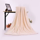 super soft warm embossed Little rabbit hair faux fur blanket