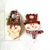 Bulk Christmas Tree Hanging Drop Small Dolls Decorative Santa Snowman Ornaments
