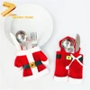 Christmas Decoration gift bag small clothes and pants dinnerware case knife and fork gift bag for xmas