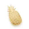 Hot sale minimalist atmospheric alloy pineapple hairpin Europe and the United States