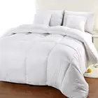 Hotel/Home Soft Bedding Inner Polyester Microfiber/ Goose Feather Down Duvet, Polyester Comforter