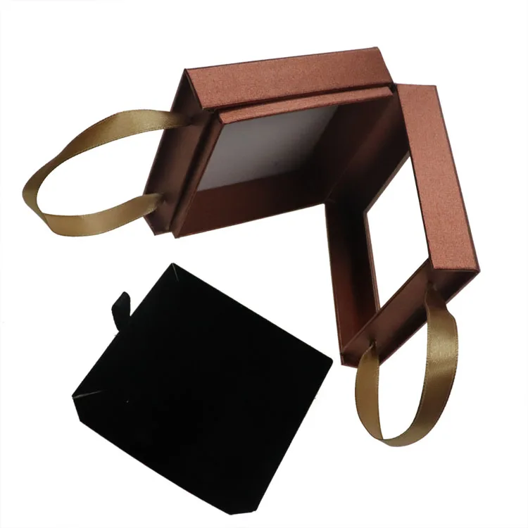 jewelry necklace box hinge / jewelry folding gift box with