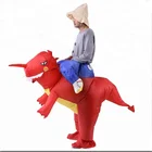 New design cosplay adult Single-horned dinosaur Inflatable costume