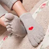 Summer 39 kinds of design cotton japan girl's 5 toe socks