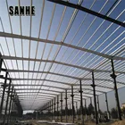 Heat protection prefabricated steel structure warehouse insulated metal buildings