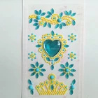 rhinestone mobile phone skin crystal cell phone jewelry sticker