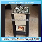 15KW sauna stainless steel intank cast iron wood burning stove for sale