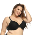 high quality europe women big size full cup push up plus sexy plus size underwear nylon sexy mature plus size bra