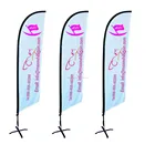 Custom Beach Flag, Teardrop Flag Banners, Feather Flags Factory Supply With Cheap Price Hot Saling