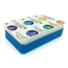 Printing nylon cloth multipurpose kitchen dish washing sponge