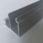 Extruded 6000 series anodized silver Aluminum casement window material profile