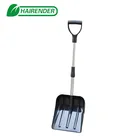 Adjustable Handle Multifunctional Plastic Snow Shovel Pusher Scoop Remover