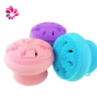 Lovely Jellyfish Shape Silicone Body Wash Cleansing Brush Bath Brush