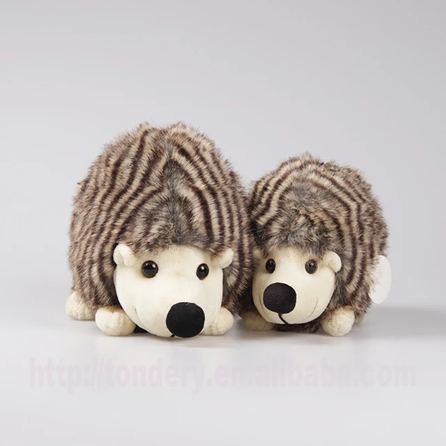 educations game soft animal kids toys stuffed plush hedgehog