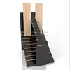 E041 small wood showroom display racks stands for stone tiles