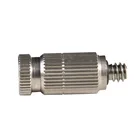 Garden outdoor brass spray water nozzle fog misting nozzle for cooling system