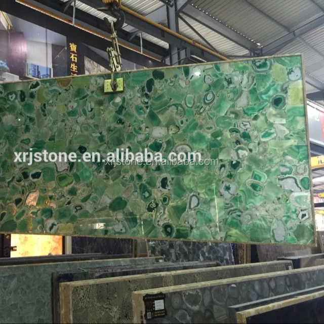 green agate gem stones price, onyx wall panel slabs price