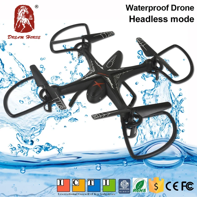 drop into water can fly drone, flying long range toy drone with