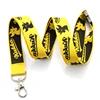 Promotional Gifts Fashion Custom Double Layer Thick Woven Lanyard