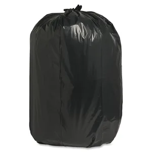 wholesale custom star seal black trash bag garbage bag on roll