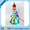 Battery operate hand-painting decorative lighting poly resin christmas house